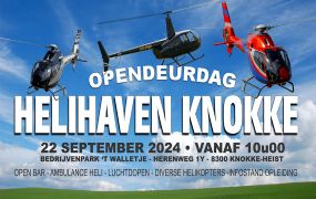 Opendeurdag: Helihaven Knokke 