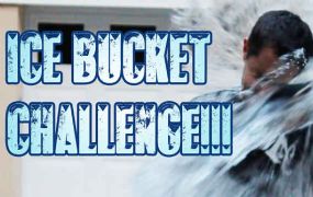 ALS Ice Bucket Challenge - nu ook met een helikopter 