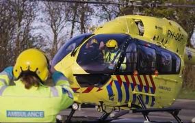 Warmte is er teveel aan voor helipad Terschelling