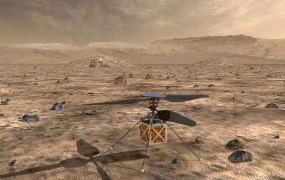 Amerikanen sturen helikopter naar Mars