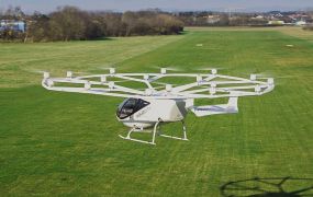 Volocopter maakt maidenvlucht met de VoloCity