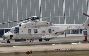 Eerste Belgische NH-90 NFH rolt van de band bij Eurocopter