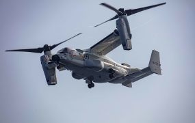 V22-Osprey: s' werelds enige militaire tiltrotor 