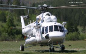 Tientallen Russische UN helikopters staan aan de grond 