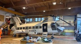 Eerste Europese Vertol 107-II vliegt bij HeliSwiss