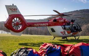 Eerste Airbus H145 met vijfbladige rotor en lier in gebruik