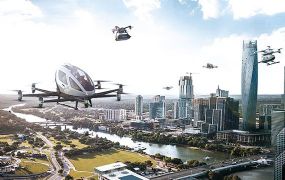 EHang verkoopt 30 EH216-S eVTOL's aan KC Smart Mobility