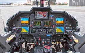 AW109SP met Genesys EFIS, krijgt als eerste helikopter RNP AR 0.3 goedkeuring