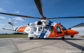 Op bezoek bij.... Bristow Kustwachthelikopter op EHMZ