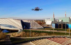 EHang eVTOL voert eerste stedelijke vluchten tussen meerdere punten in Europa uit 