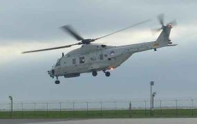 FLASH: Nederlandse NH-90 met call-sign N277 aangekomen in Den Helder 