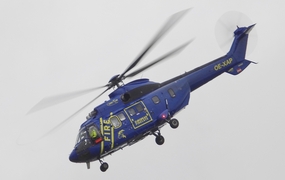 Grote drukte op Heliport Knokke